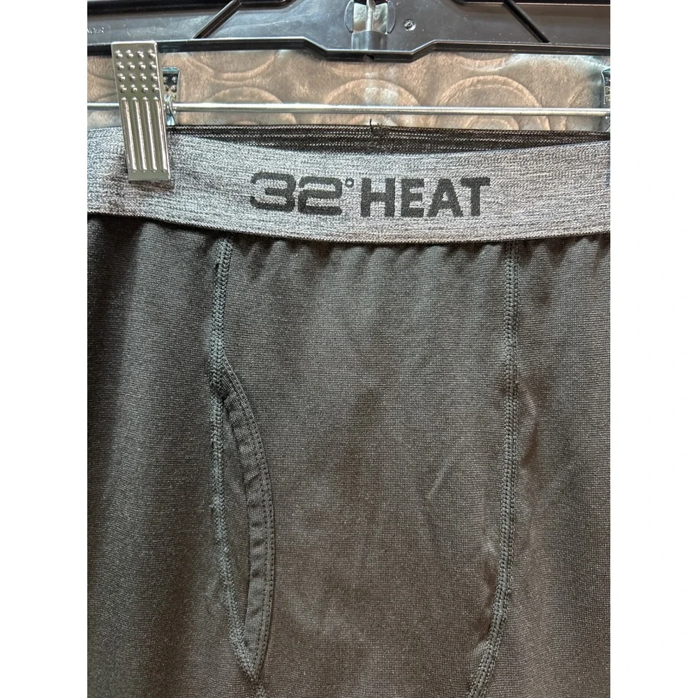32 Degrees‎ Heat Mens Black Thermal Leggings Base Layer Size S